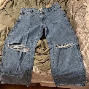PacSun Medium Washed Ripped Jeans